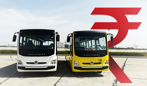 Commercial Buses Tourist Bus Bharat Benz Bus Manufacturers